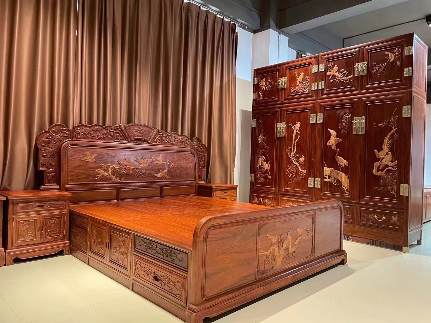 缅甸花梨木家具