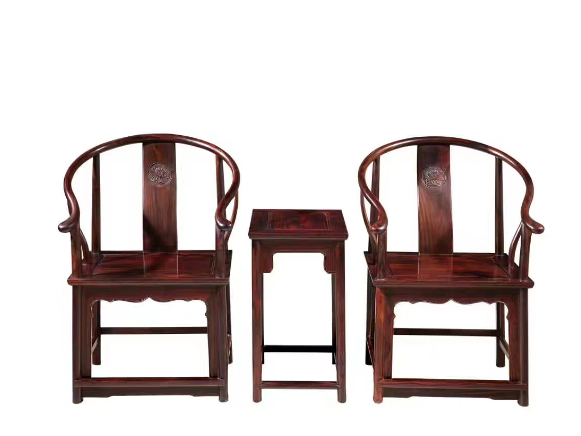 血檀明式素圈椅