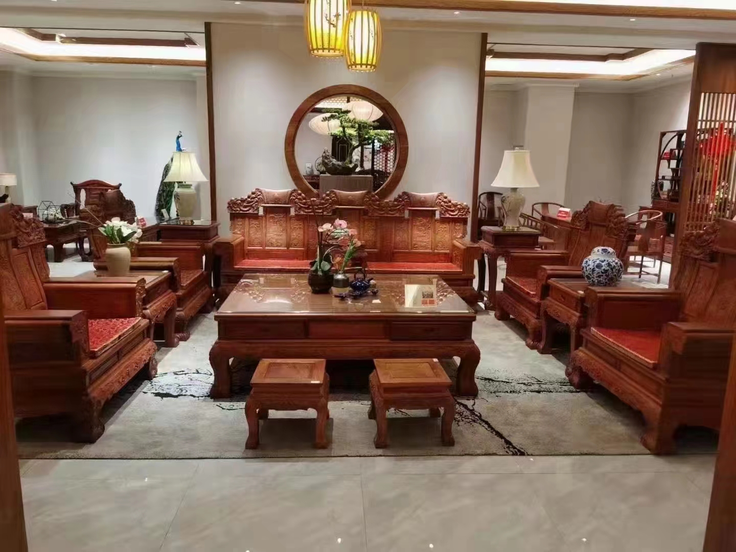 缅甸花梨木家具